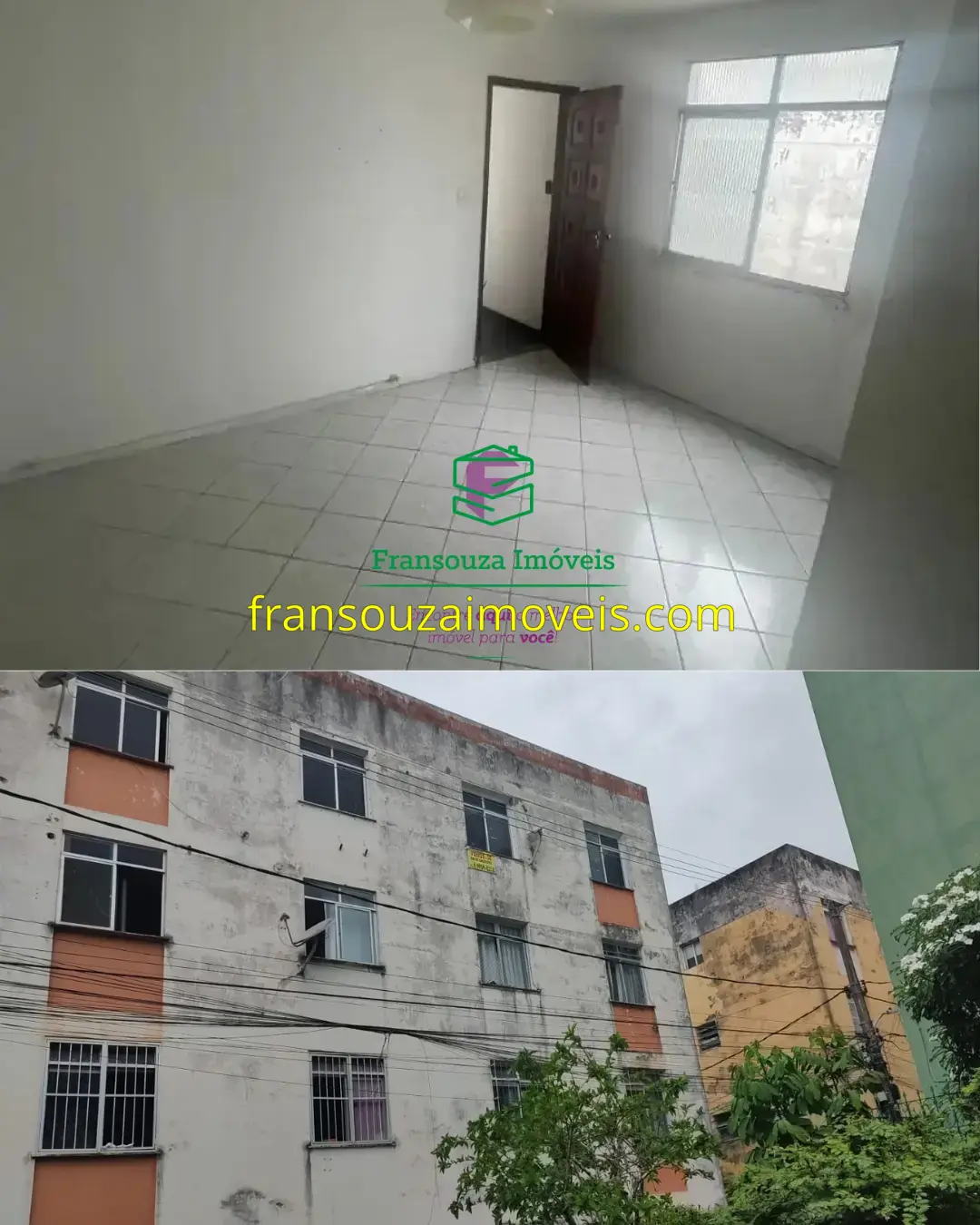 Apartamento de 2 quartos à venda no cond. Edgar Santos em Brotas - Salvador/BA