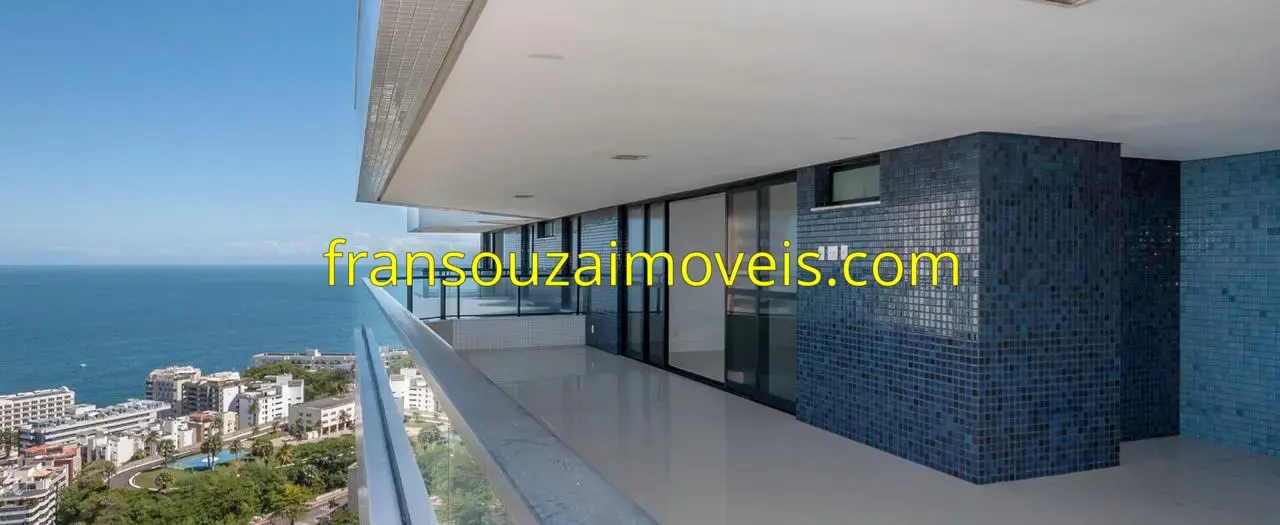 Apartamento com 4 quartos à venda, 275m² - Ondina, Salvador-BA
