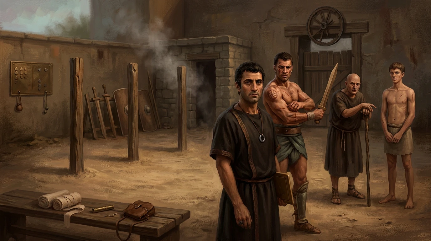 The Ludus of the Broken Wheel - Eros Fable starting scenario